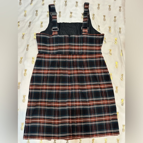 Plaid Volcom Dress, True to This, Ladies Sz 10 (L). Adjustable straps. - Picture 2 of 16